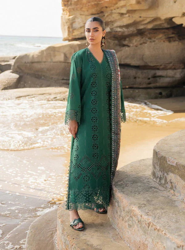 Zainab chottani | Luxury Chikankari 24 | AYSEL - 1A - Aqsa Fabrics