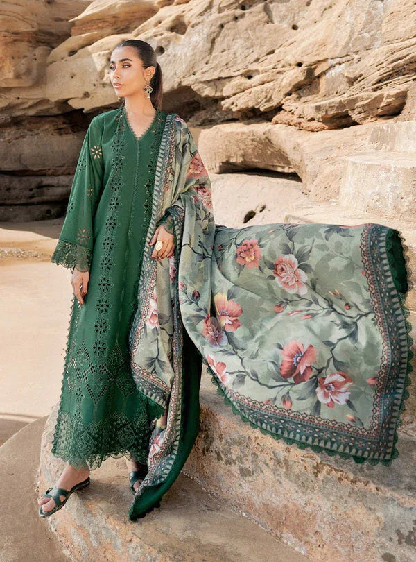 Zainab chottani | Luxury Chikankari 24 | AYSEL - 1A - Aqsa Fabrics