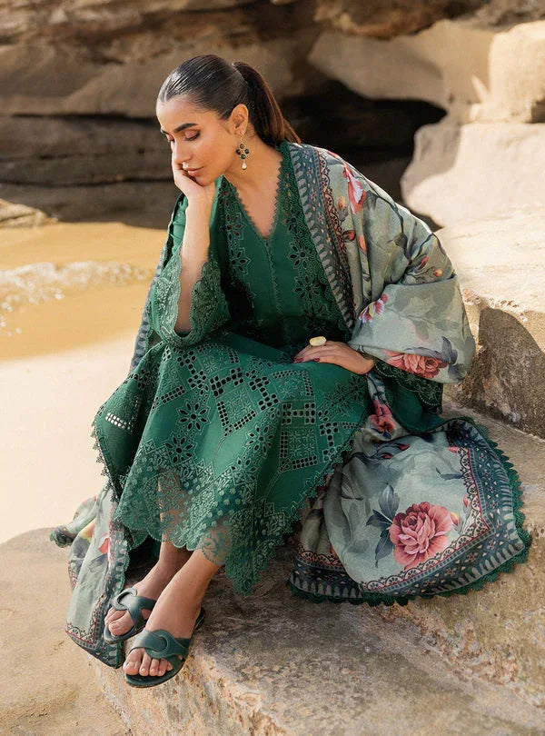 Zainab chottani | Luxury Chikankari 24 | AYSEL - 1A - Aqsa Fabrics