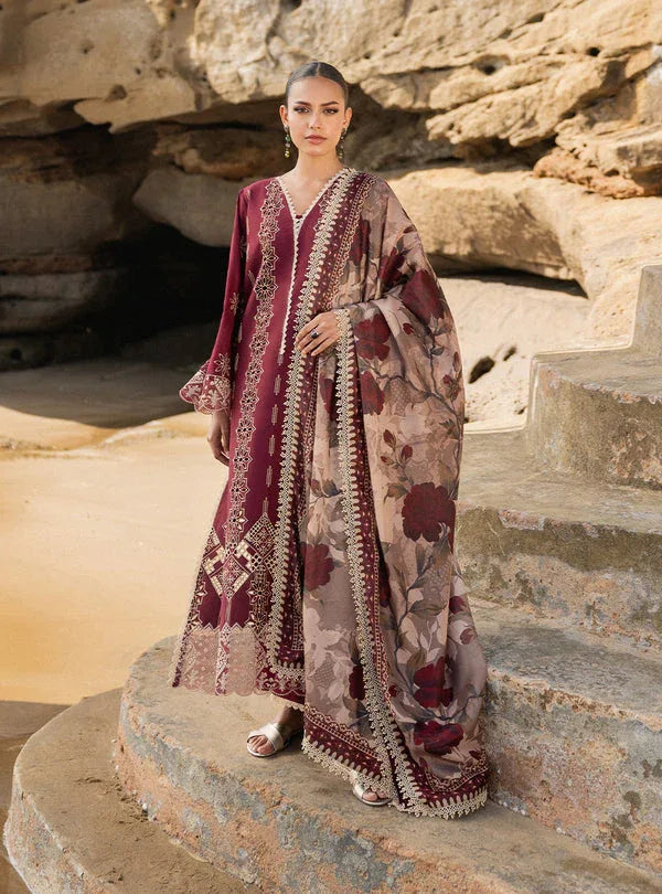 Zainab chottani | Luxury Chikankari 24 | AYSEL - 1B - Aqsa Fabrics