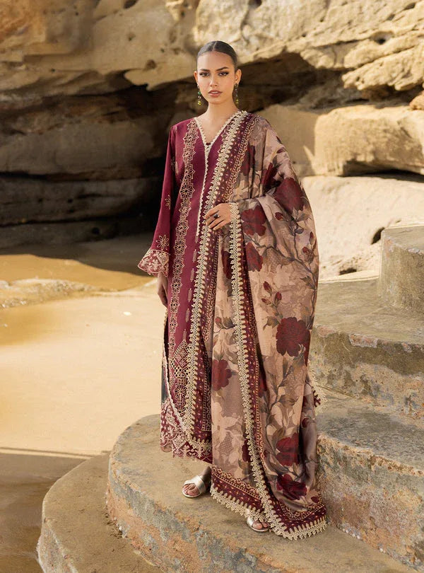 Zainab chottani | Luxury Chikankari 24 | AYSEL - 1B - Aqsa Fabrics