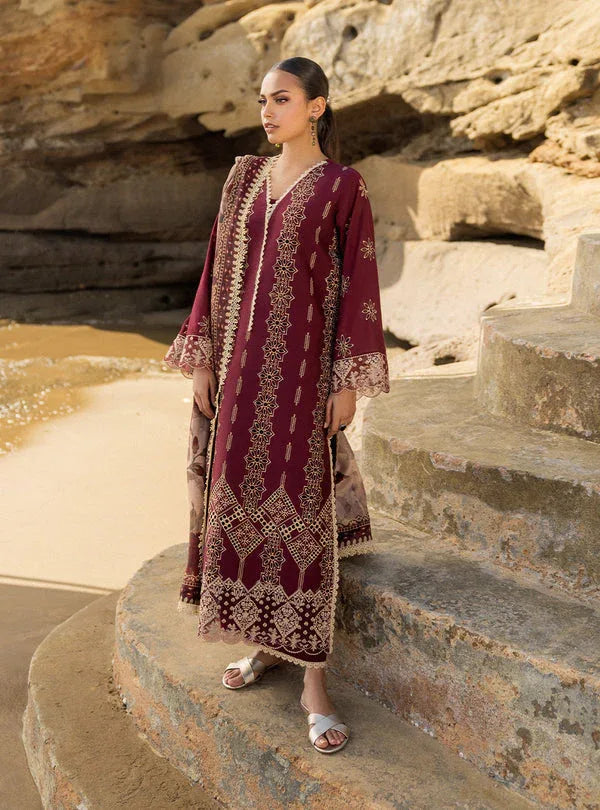 Zainab chottani | Luxury Chikankari 24 | AYSEL - 1B - Aqsa Fabrics