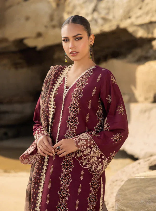 Zainab chottani | Luxury Chikankari 24 | AYSEL - 1B - Aqsa Fabrics