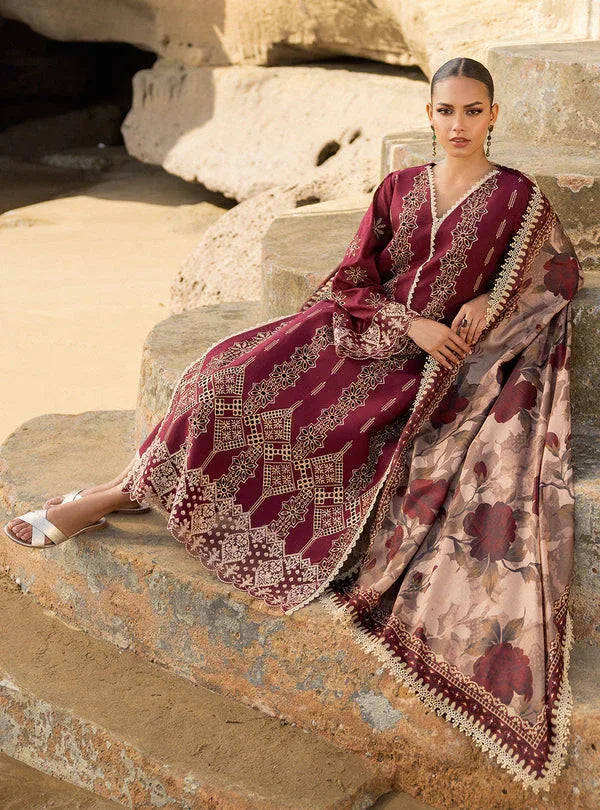 Zainab chottani | Luxury Chikankari 24 | AYSEL - 1B - Aqsa Fabrics
