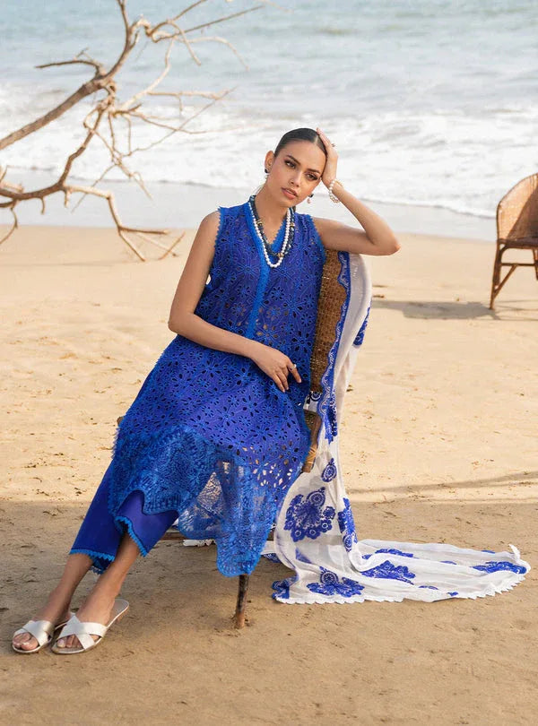 Zainab chottani | Luxury Chikankari 24 | MOTIA - 7A - Aqsa Fabrics