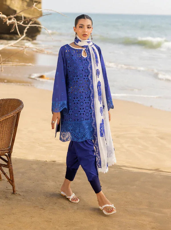 Zainab chottani | Luxury Chikankari 24 | MOTIA - 7A - Aqsa Fabrics