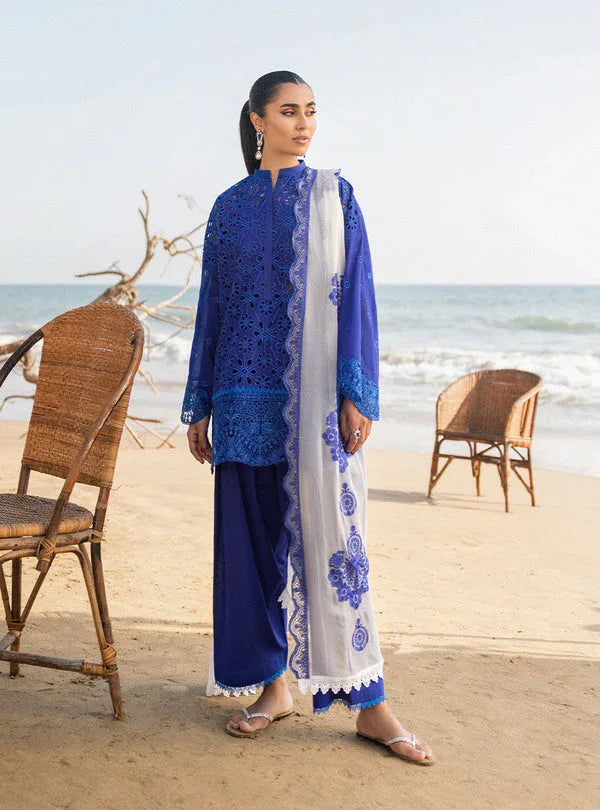 Zainab chottani | Luxury Chikankari 24 | MOTIA - 7A - Aqsa Fabrics