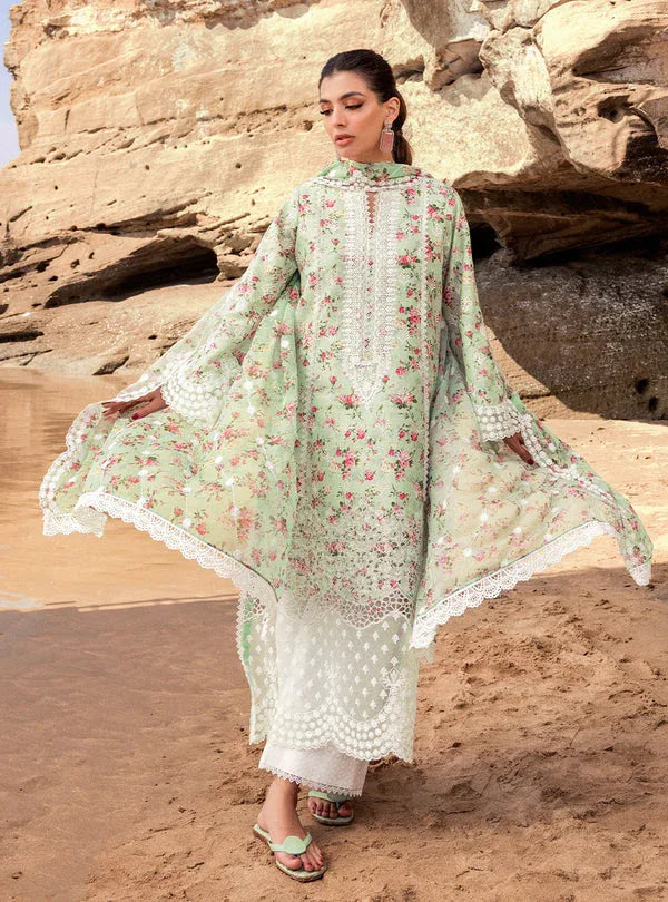 Zainab chottani | Luxury Chikankari 24 | ESME - 9A - Aqsa Fabrics