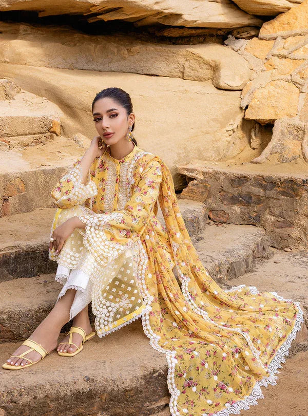 Zainab chottani | Luxury Chikankari 24 | ESME - 9B - Aqsa Fabrics
