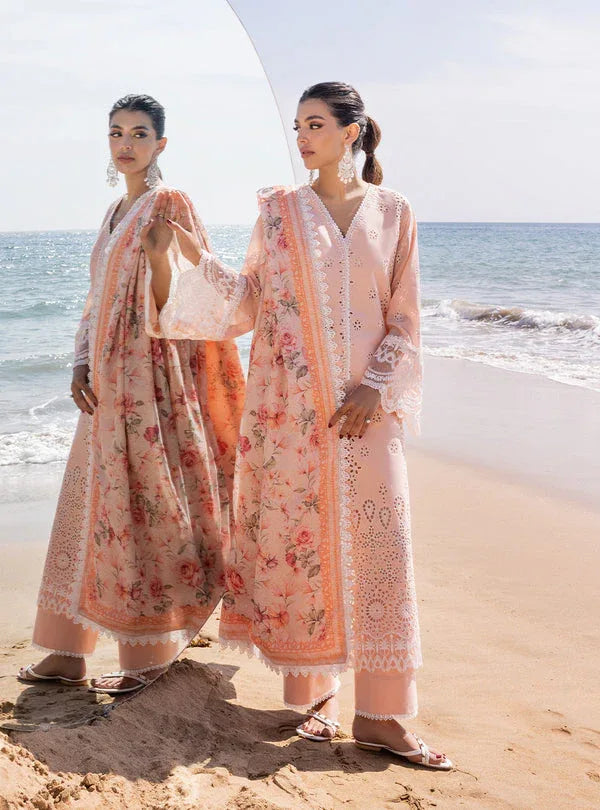 Zainab chottani | Luxury Chikankari 24 | NORA - 2A - Aqsa Fabrics