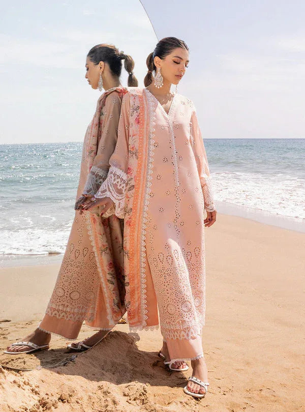 Zainab chottani | Luxury Chikankari 24 | NORA - 2A - Aqsa Fabrics