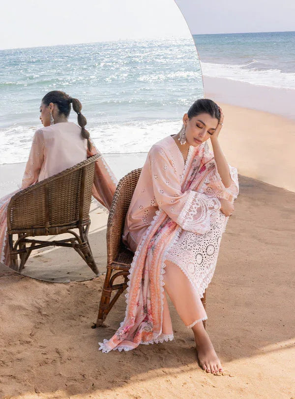 Zainab chottani | Luxury Chikankari 24 | NORA - 2A - Aqsa Fabrics
