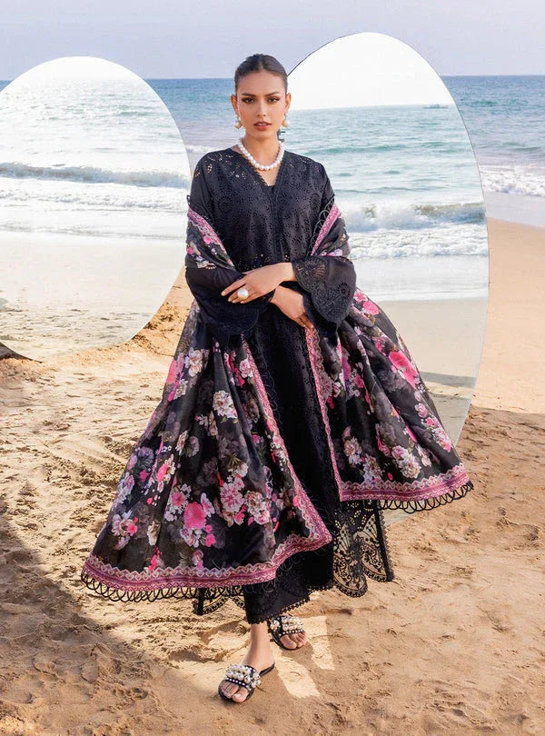 Zainab chottani | Luxury Chikankari 24 | KANZA - 5A - Aqsa Fabrics