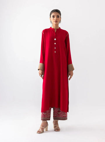 Zainab Chottani | Aara Casual Pret |  Prime Rose - Aqsa Fabrics