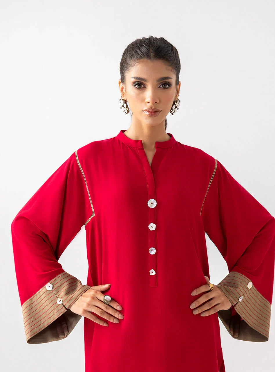 Zainab Chottani | Aara Casual Pret |  Prime Rose - Aqsa Fabrics