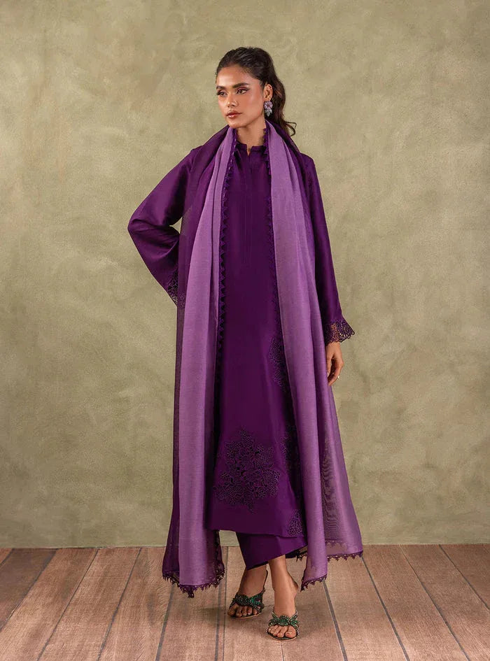 Zainab Chottani | Eid Edit 24 | ENCHANTING AMETHYST - Aqsa Fabrics