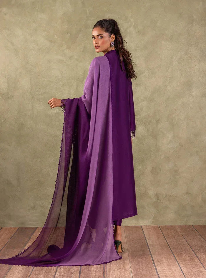 Zainab Chottani | Eid Edit 24 | ENCHANTING AMETHYST - Aqsa Fabrics
