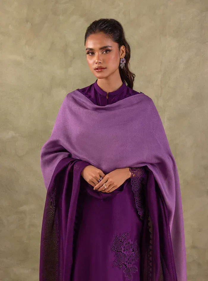 Zainab Chottani | Eid Edit 24 | ENCHANTING AMETHYST - Aqsa Fabrics