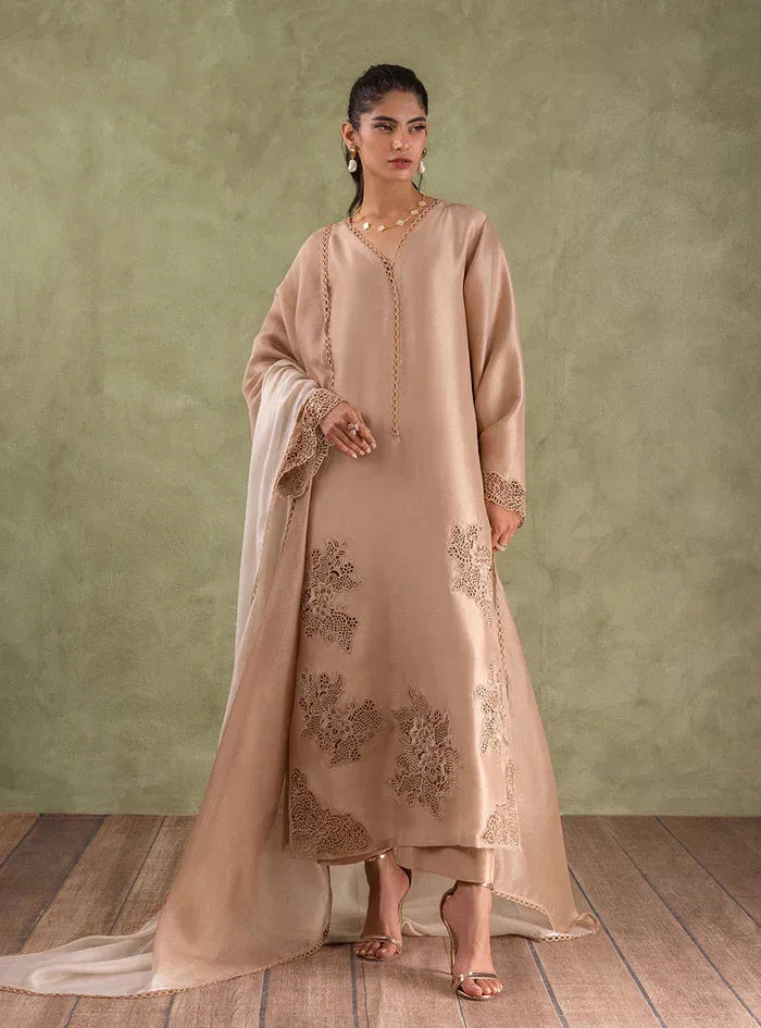 Zainab Chottani | Eid Edit 24 | Coral Champagne - Aqsa Fabrics