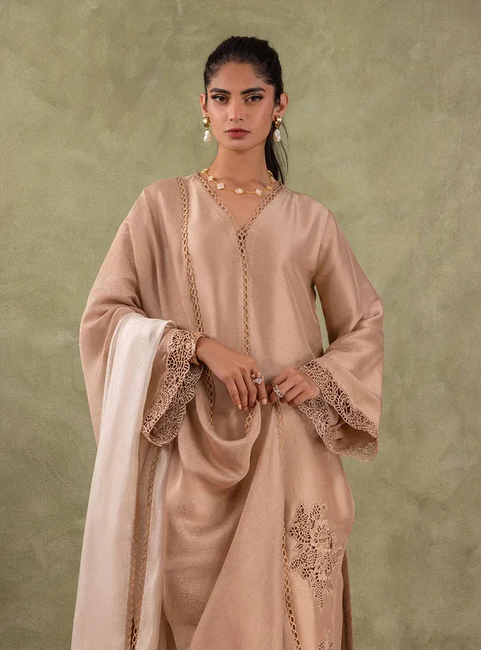 Zainab Chottani | Eid Edit 24 | Coral Champagne - Aqsa Fabrics