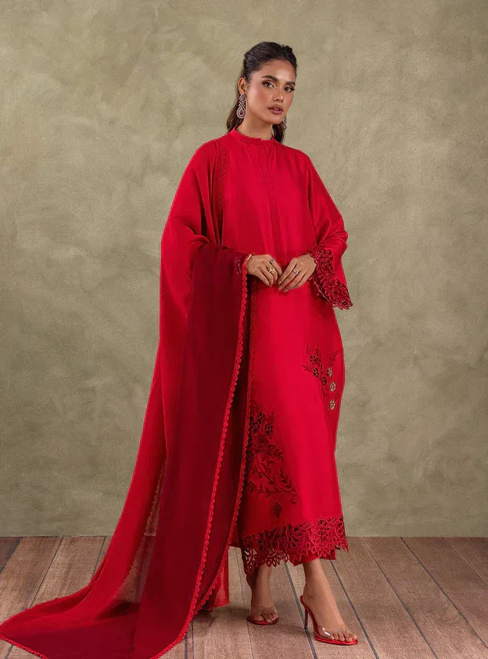 Zainab Chottani | Eid Edit 24 | Scarlet Rose - Aqsa Fabrics