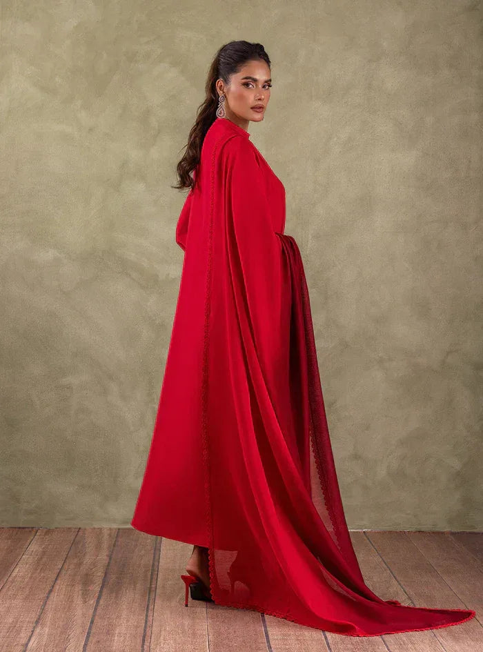 Zainab Chottani | Eid Edit 24 | Scarlet Rose - Aqsa Fabrics