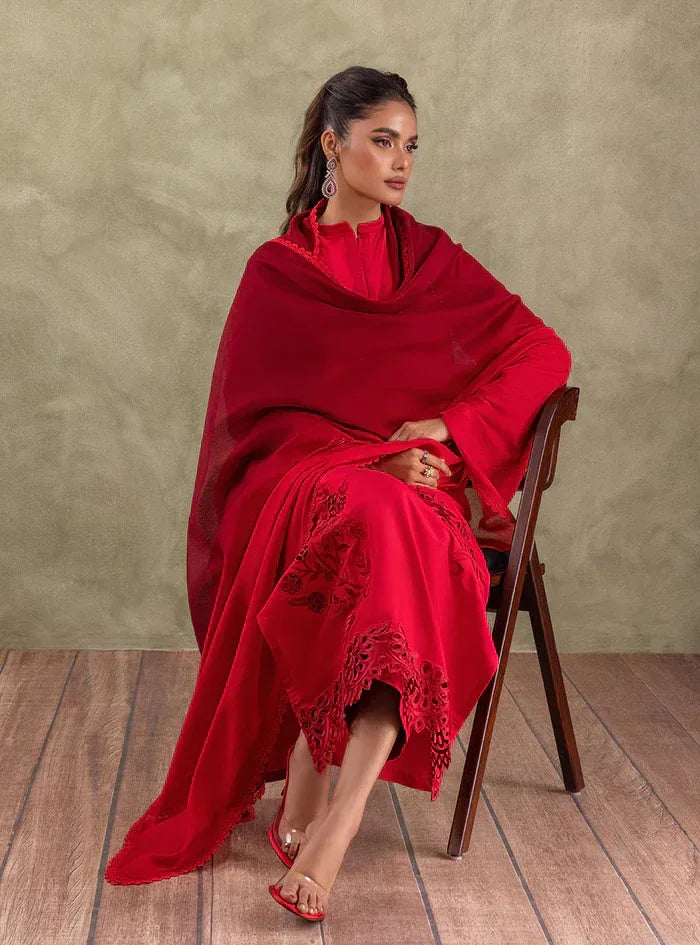 Zainab Chottani | Eid Edit 24 | Scarlet Rose - Aqsa Fabrics