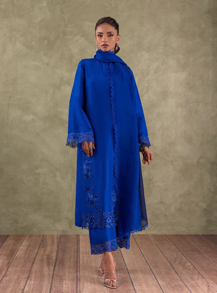 Zainab Chottani | Eid Edit 24 | Blue Diamond - Aqsa Fabrics