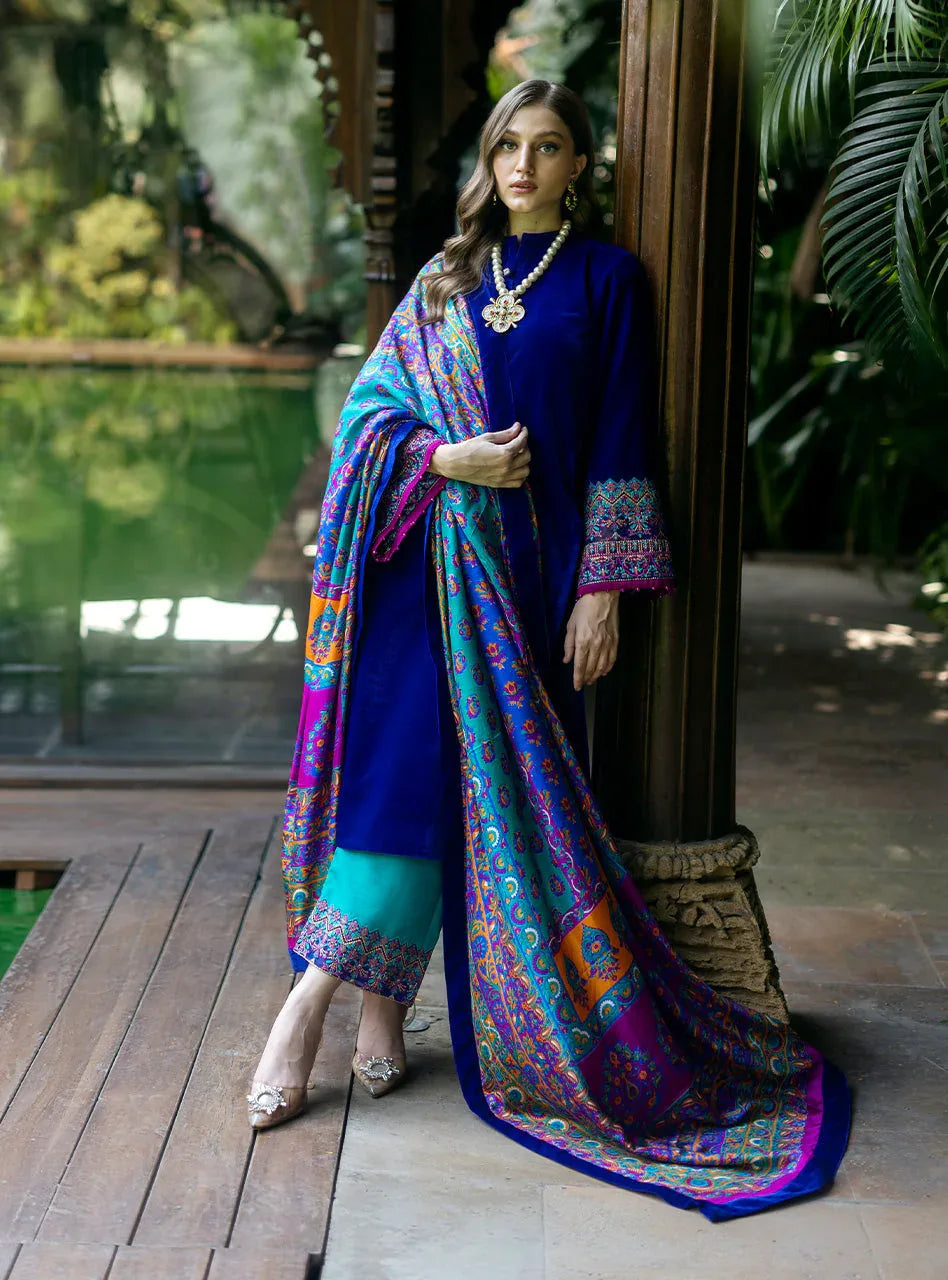 Zainab Chottani | Makhmal Luxe Pret | Shafaq - Aqsa Fabrics