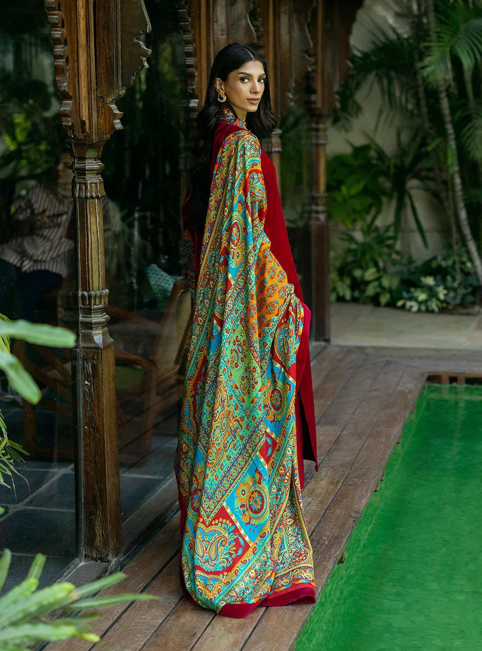 Zainab Chottani | Makhmal Luxe Pret | Shehla - Aqsa Fabrics