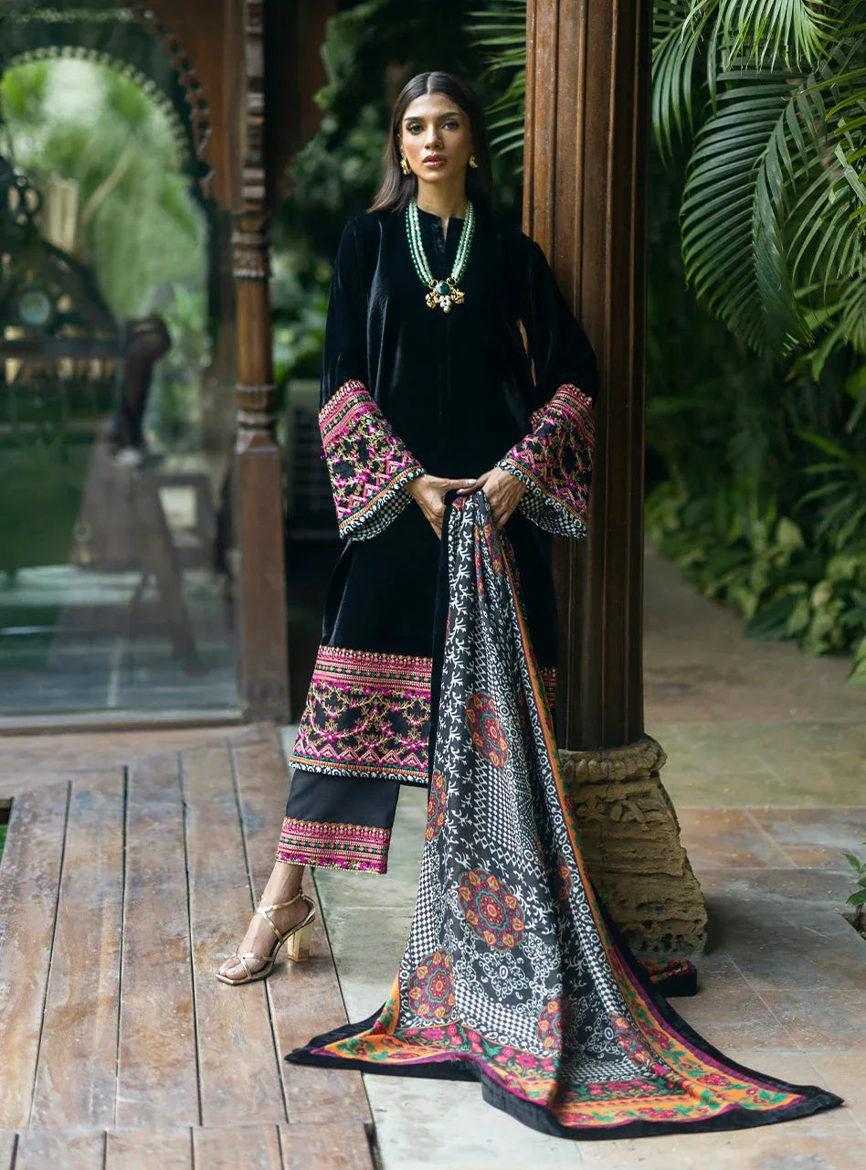 Zainab Chottani | Makhmal Luxe Pret | Ghazaleh - Aqsa Fabrics