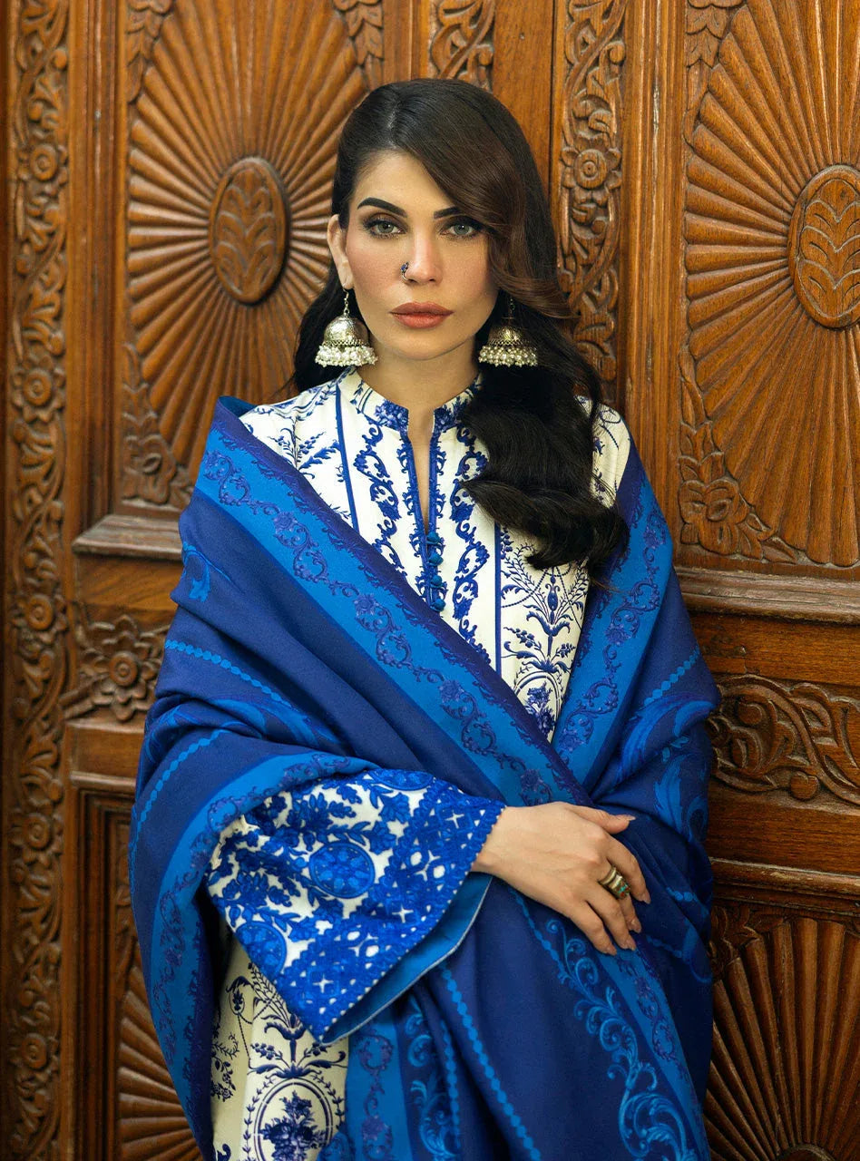 Zainab Chottani | Winter Shawls 24 |  Rania - Aqsa Fabrics