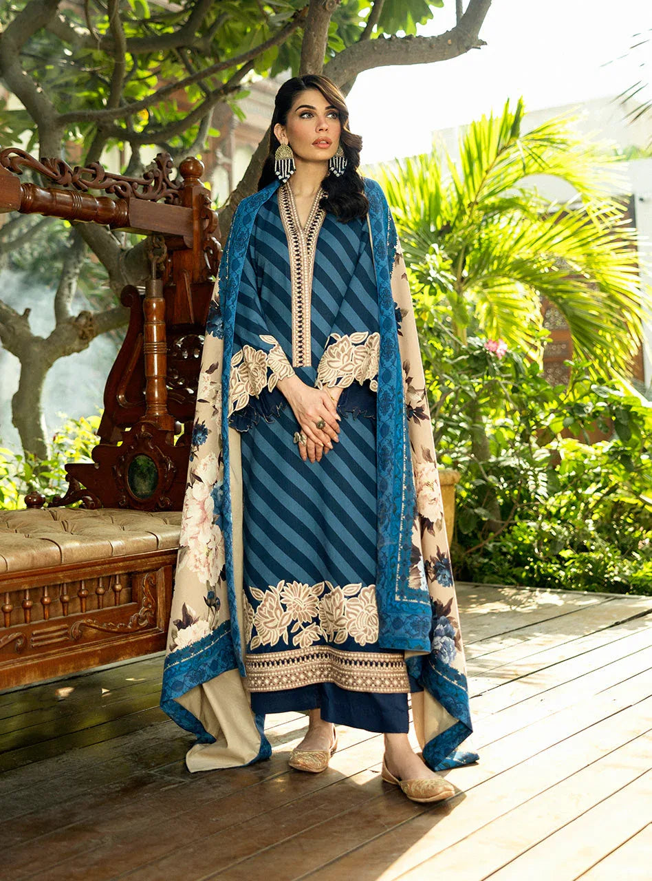 Zainab Chottani | Winter Shawls 24 |  Alayna - Aqsa Fabrics