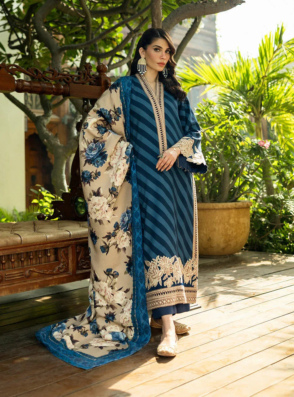 Zainab Chottani | Winter Shawls 24 |  Alayna - Aqsa Fabrics