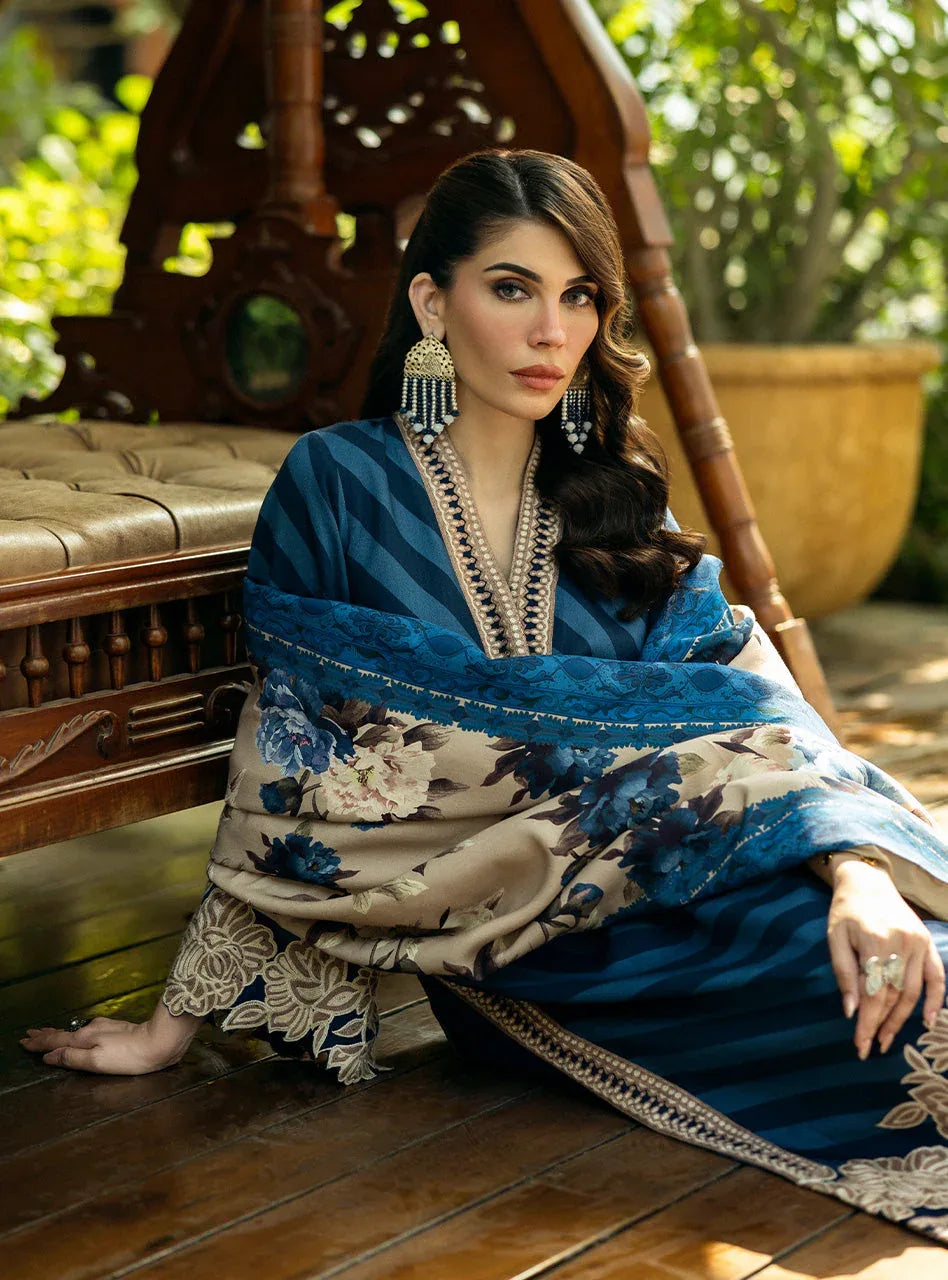 Zainab Chottani | Winter Shawls 24 |  Alayna - Aqsa Fabrics