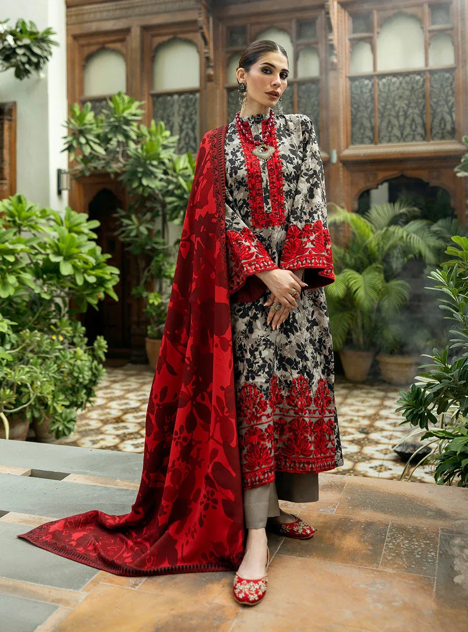 Zainab Chottani | Winter Shawls 24 |  Zemestan - Aqsa Fabrics
