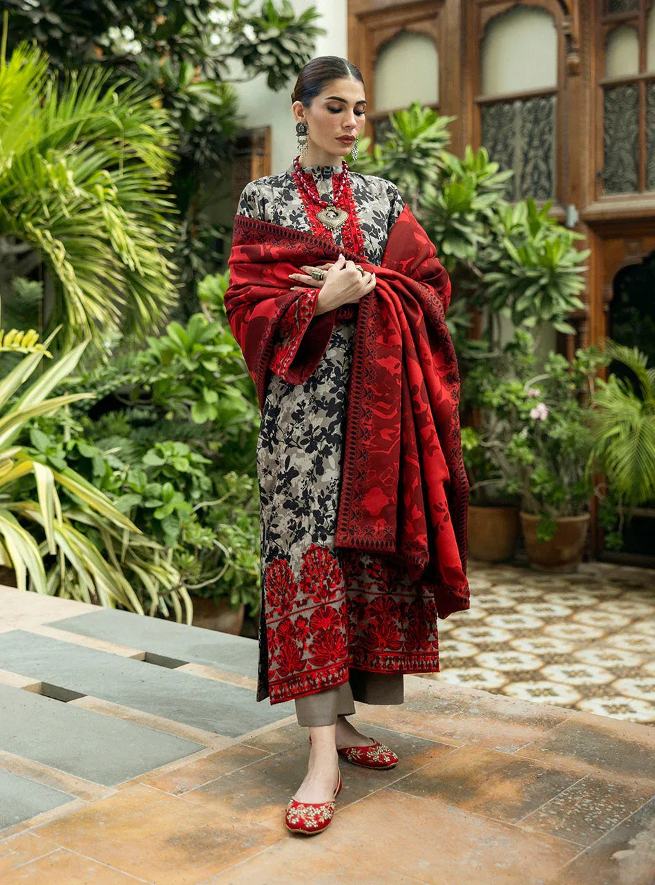 Zainab Chottani | Winter Shawls 24 |  Zemestan - Aqsa Fabrics