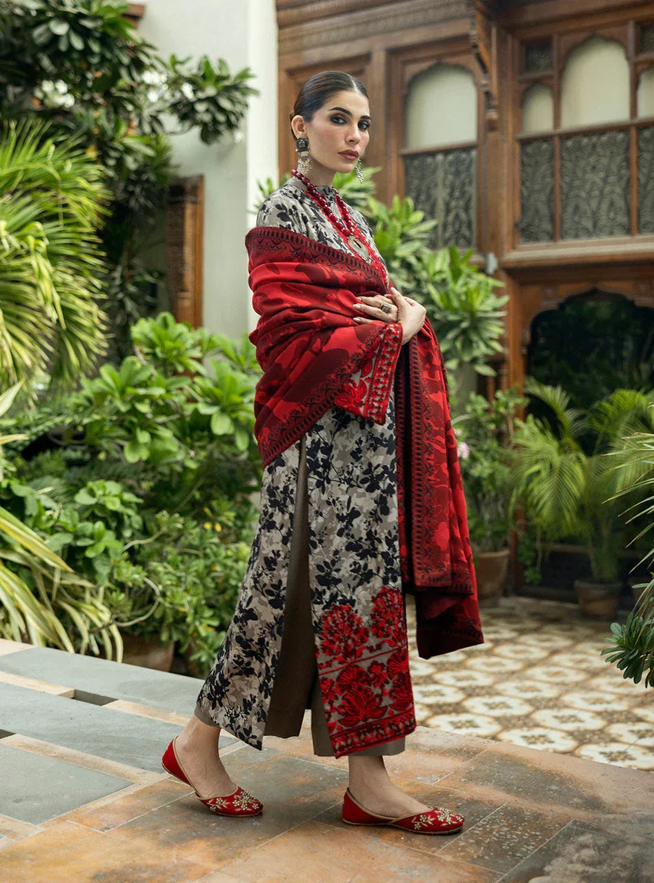 Zainab Chottani | Winter Shawls 24 |  Zemestan - Aqsa Fabrics