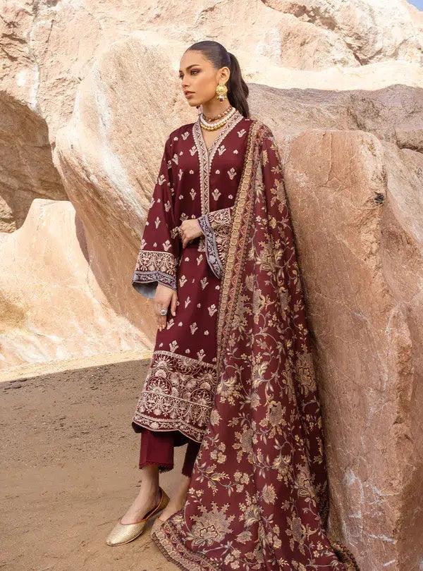 Zainab Chottani | Winter Shawls | Guzel - Aqsa Fabrics