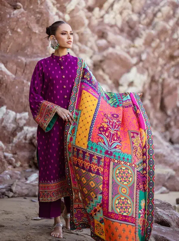 Zainab Chottani | Winter Shawls | Gul - Aqsa Fabrics