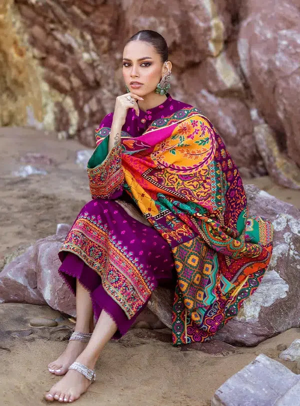 Zainab Chottani | Winter Shawls | Gul - Aqsa Fabrics