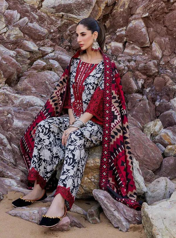 Zainab Chottani | Winter Shawls | Asna - Aqsa Fabrics