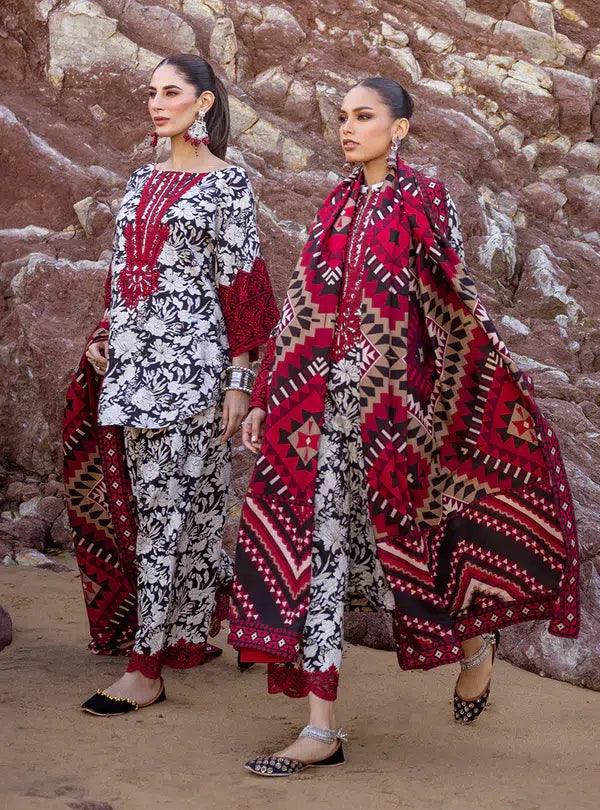 Zainab Chottani | Winter Shawls | Asna - Aqsa Fabrics