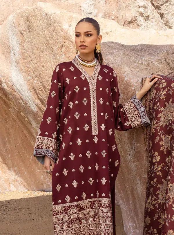 Zainab Chottani | Winter Shawls | Guzel - Aqsa Fabrics