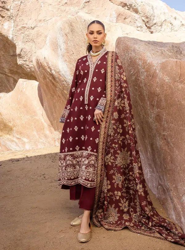 Zainab Chottani | Winter Shawls | Guzel - Aqsa Fabrics