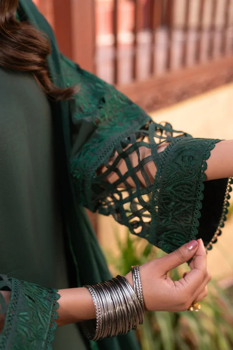 Muntaha | Aangan Eid Edit | Zamurd - Aqsa Fabrics