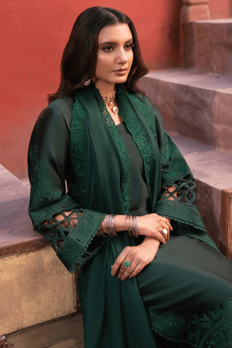 Muntaha | Aangan Eid Edit | Zamurd - Aqsa Fabrics