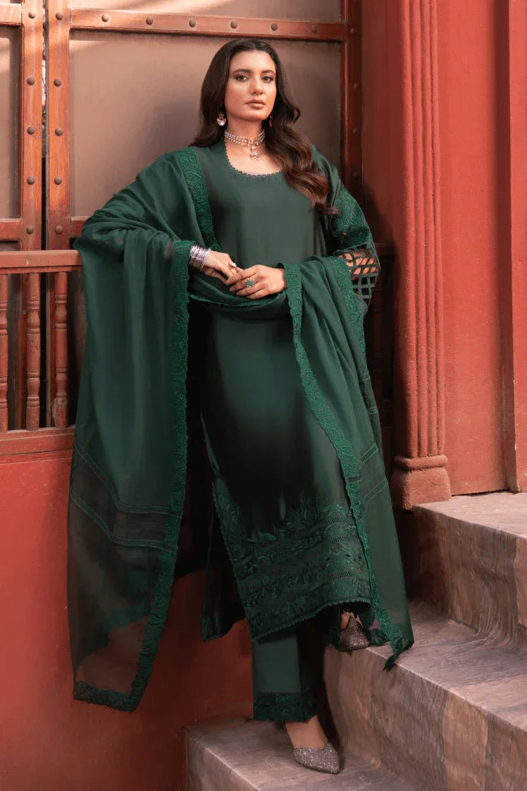 Muntaha | Aangan Eid Edit | Zamurd - Aqsa Fabrics