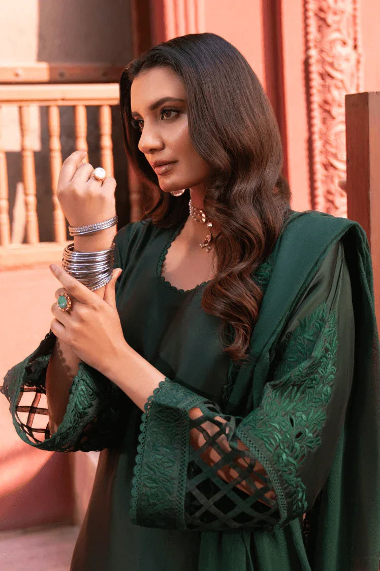 Muntaha | Aangan Eid Edit | Zamurd - Aqsa Fabrics