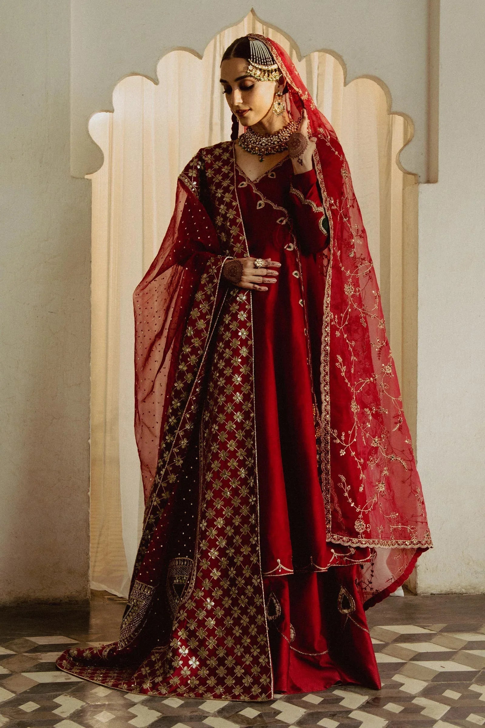 Zara Shahjahan | Bridal 2024 | CHAMPA - Aqsa Fabrics
